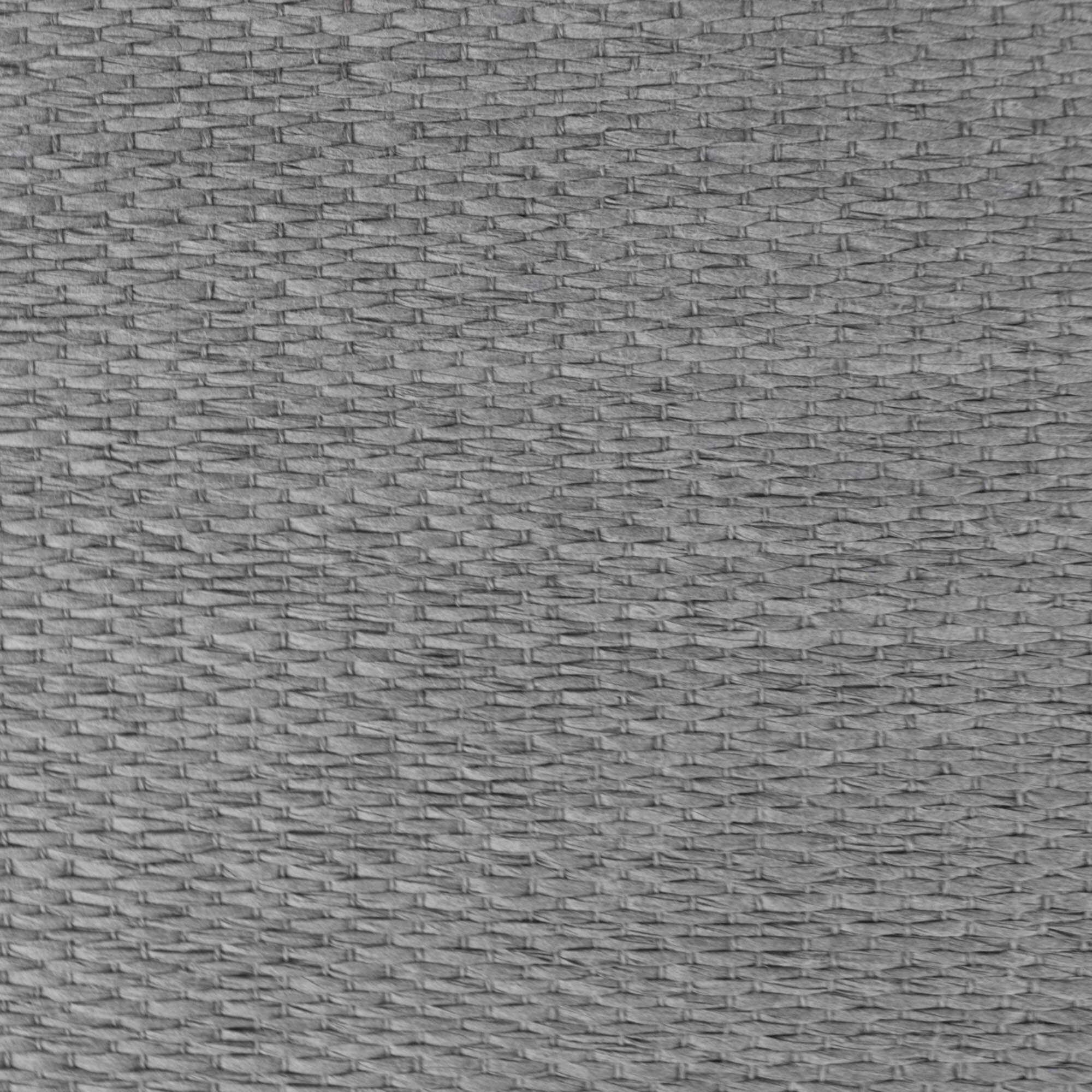 DII® Medium Rectangle Solid Gray Paper Bin